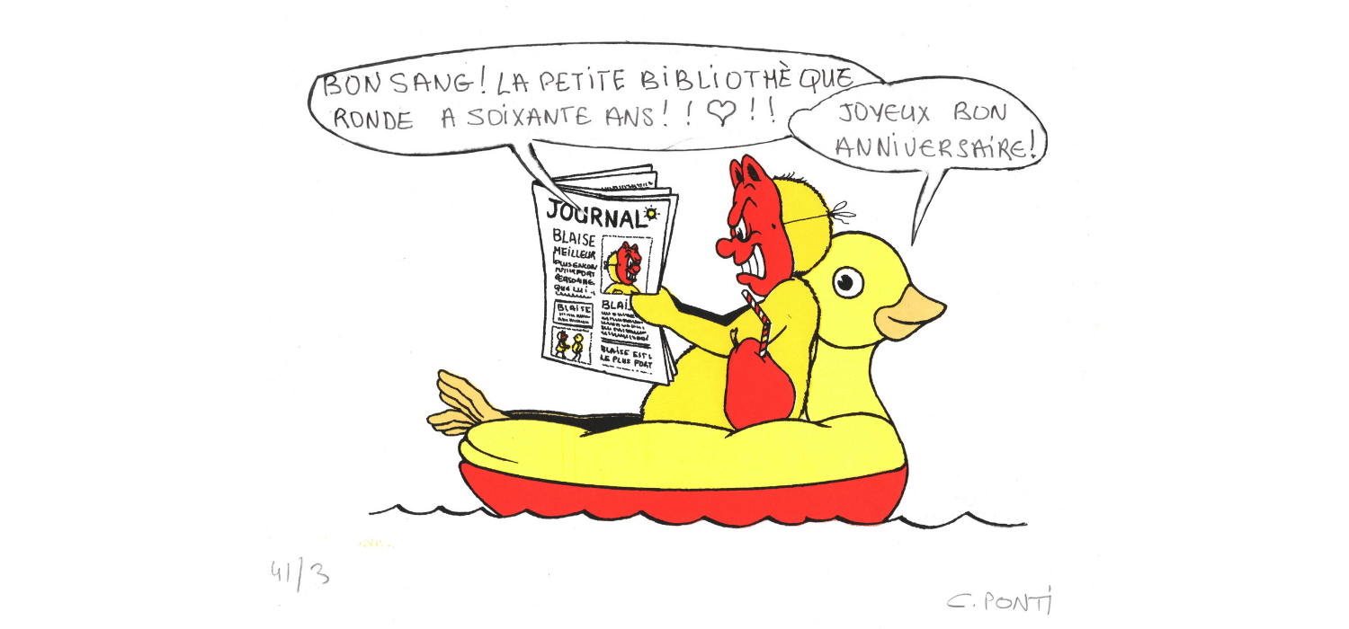 Cet automne, fêtons ensemble les 60 ans de la bibliothèque !